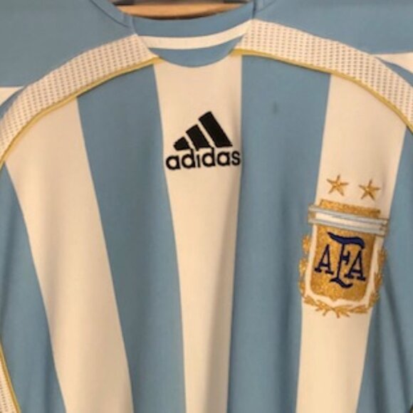Adidas Team Argentina Soccer Jersey - Medium - Picture 1 of 7